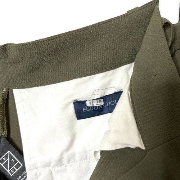 EUDON CHOI Pleated Harrison Shorts Size 4 - Picture 8 of 10